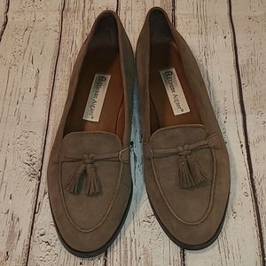 Etienne Aigner Ally Suede Tasseled Loafers Sz. 7.5